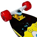 Kryptonics 36 Longboard Complete Skateboard - Fun and Colorful Design for Kids! for Cruising and Tricks, Ideal for All