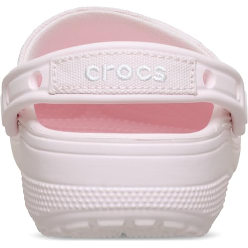 Image of Crocs Unisex-Adult Classic Crafted Canvas Clogs for Men and Women, Bubble Ice, 4 Women /2 Men