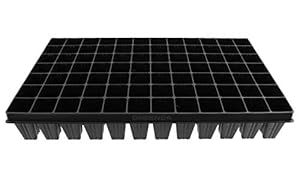 GREEN24 Anzuchtplatte mit 84 EXTRA HOCH Töpfen