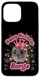 Burga Happy Birthday Cute Hamster Black Meme