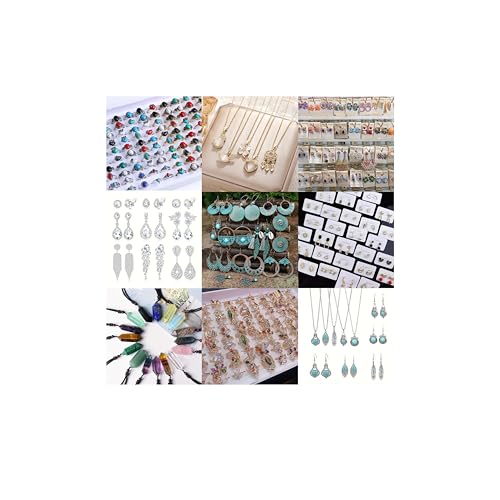 CcacHe Amazon Mystery Surprise Jewelry Box, Wholesale 30 Pieces Mixed Style Jewelry,Random Picked For Women and Girls MEH