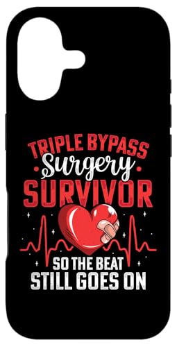 Triple Bypass Survivor Open Heart Surgery Recovery Coque pour iPhone 17