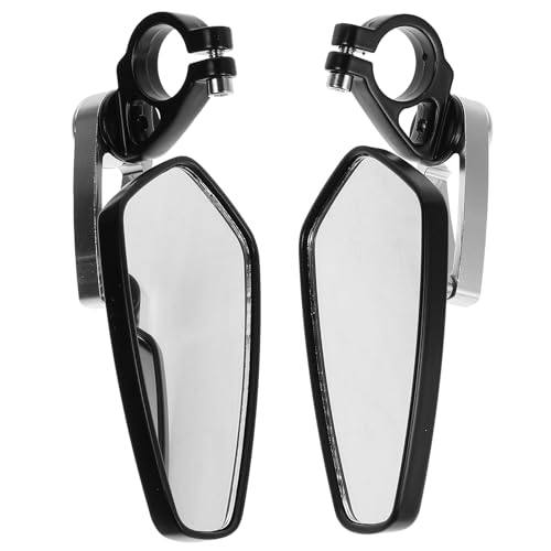 Espejos laterales de aluminio Mipcase anti vibración para manillar de moto