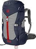 für Tagestouren Jack Wolfskin Unisex-Kinder Alpine Trail sac à DOS de randonnée Wanderrucksack, Blau (Night Blue), One Size