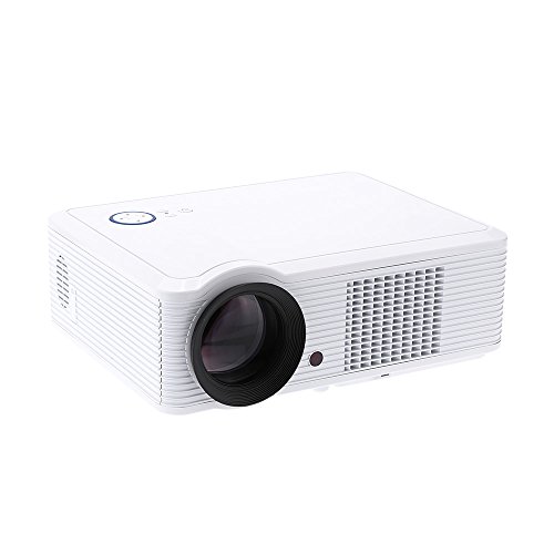 LED-33+ Portable Full HD 1080P Projector 2000 Lumens Contrast Ratio 1000:1 HDMI VGA USB for Business Education Personal Entertainment Home Theater