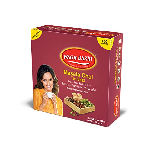 Wagh Bakri Masala Chai Tea Bags