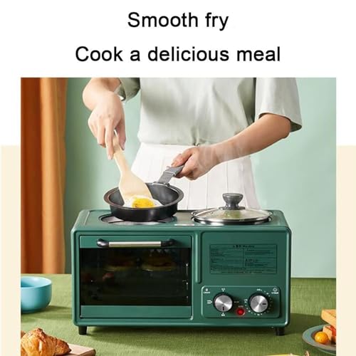 Machine à petit-déjeuner 4 en 1 compacte double face pour sandwichs 1600W