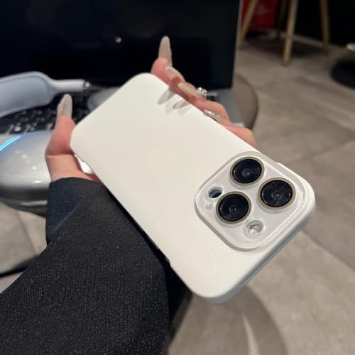 Coque iPhone 13 Pro Max sans cadre style urbain blanc