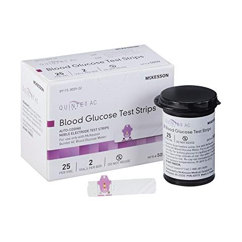 McKesson Quintet AC Blood Glucose Test Strips Cover