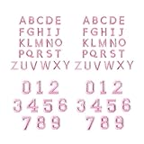 FOLODA 72 Bestickte Aufnäher Mit Buchstaben Und Zahlen Waschbarer Aufnäher Für Rucksäcke Hutdesigns Waschbares Stickaufnäher Set