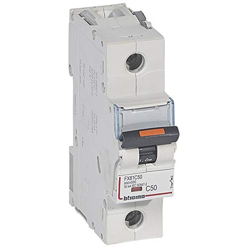 Magnetotérmico DX3 25kA D 1P 50A interruptor automático unipolar