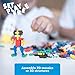 PLUS PLUS - Open Play Set - 600 Piece - Basic Color Mix, Construction Building Stem Toy, Interlocking Mini Puzzle Blocks for Kids