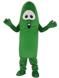 BTOCHK Larry the Cucumber Mascot Costume (Customized, 1X-Large)