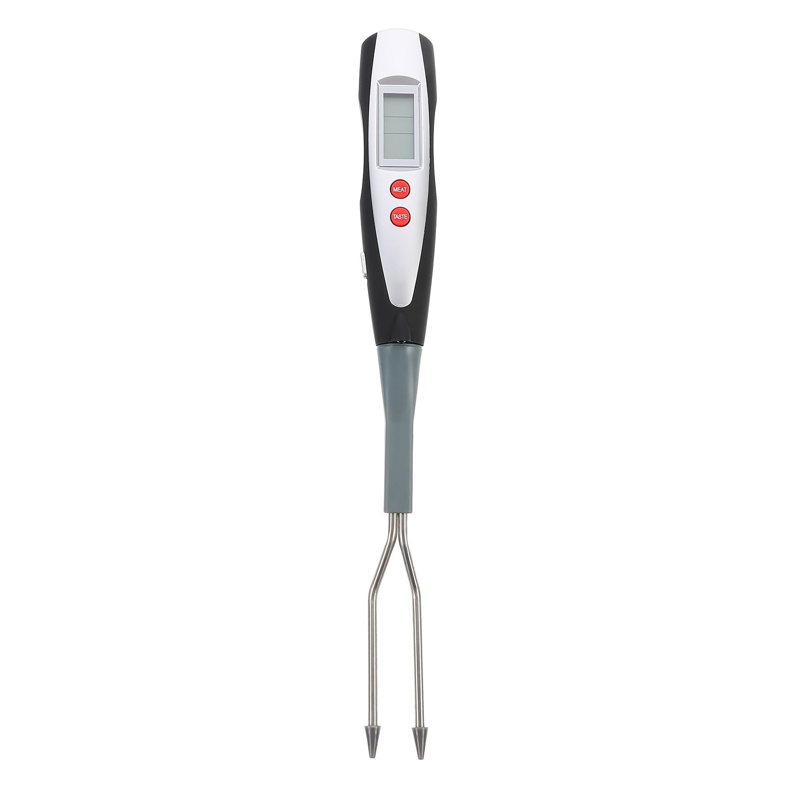 Termómetro Digital para Barbacoa Tenedor de Acero Inoxidable, Medición de Temperatura Precisa y Mango Largo para Seguridad en Cocina y Bbq