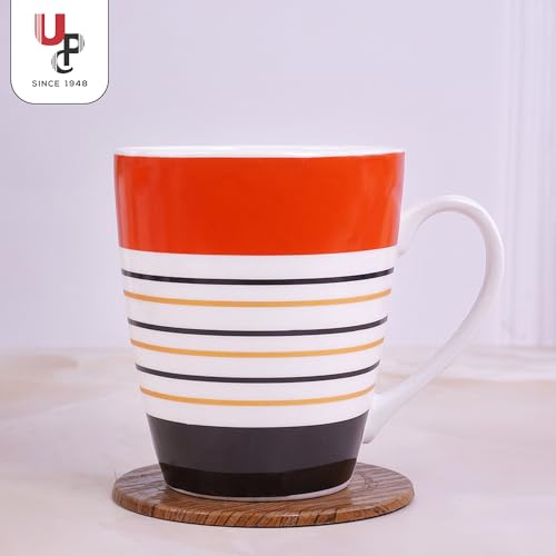 Image of U.P.C. Premium Microwave Coffee Mug Set of 2, Milk Mug for Gift, Microwave & Dishwasher Safe Cup Set of 2, Bone-Ash Free, Crockery Set Ideal for Daily Use & Gifting