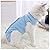 NA Professional Cat Recovery Suit Anti Licking Cat Medical Suit Breathable Cotton Cat Recovery Shirt for Cats and Dogs After Surgery Wear Anti Licking Wounds (Blue M)