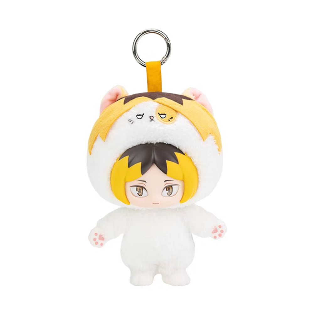 Zhongkaihua Kozume Kenma Plush Figure Crow Kozume Kenma Pendant 15CM Soft Pajama-Style Plush Furry PVC Car Bag Home Sofa Desk Christmas Decoration For Fans