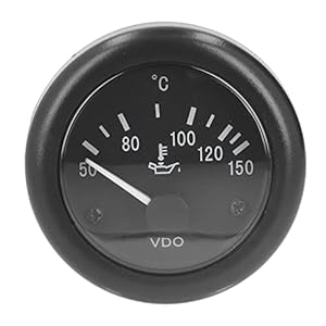 VDO Wskaźnik Temperatury Oleju 52mm