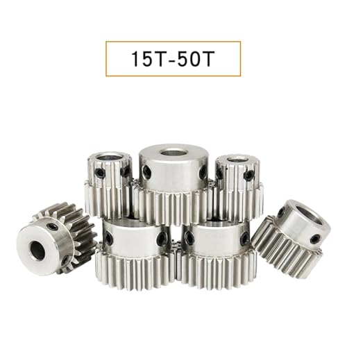Engranaje 1M duradero en acero inoxidable 304 para transmisiones suaves 5