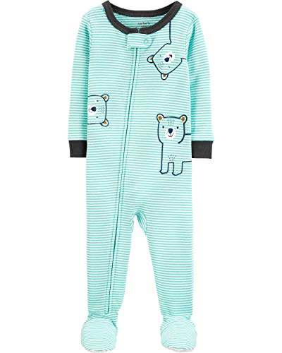 Pyjama zippe pour bebe garcon Carter's contre le froid 12 mois