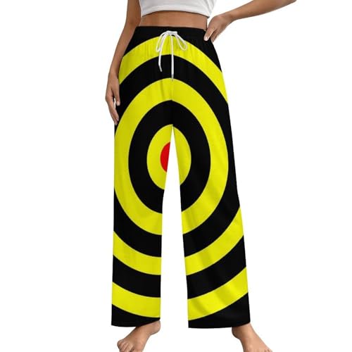 Pantalon de pyjama femme à poches bas de nuit fluide et pratique taille S