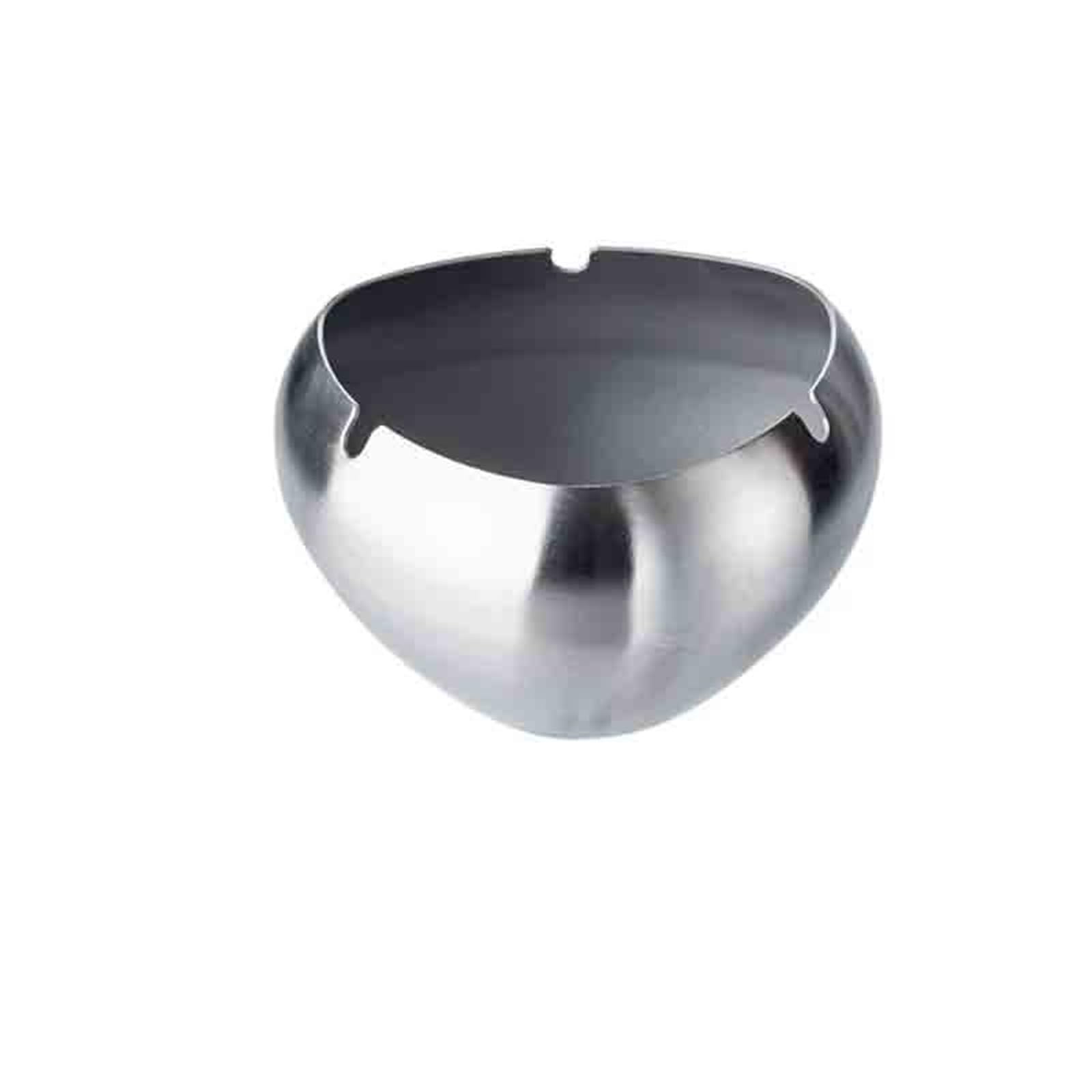 Cigarettes Ashtrays Stainless Steel Ashtray for Home Bar Hotel Office Use(Large)