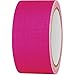 Ruban adhésif toilé 80FL5025PC TOOLCRAFT 80FL5025PC rose fluorescent (L x l) 25 m x 50 mm adhésif thermofusible 1 pc(s)