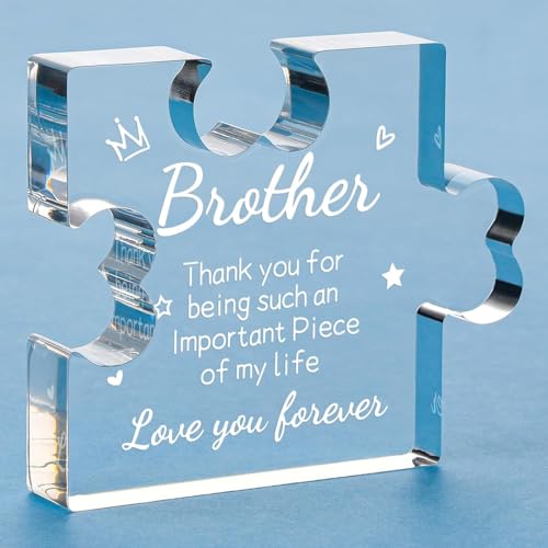 Image of Heart shaped plaque gift (Brother)