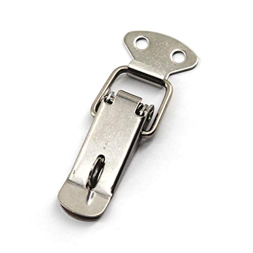 10 pezzi - in acciaio inox a molla caricato clip