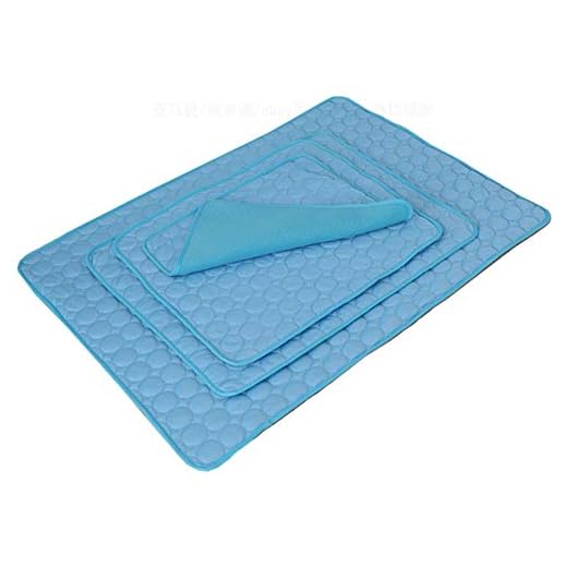Nesutoraito Washable Summer Cooling Mat for Dogs Cats Kennel Mat Breathable Pet Crate Pad Cusion Sleep Mat for Carrier Bag Dog Self Cooling Mat