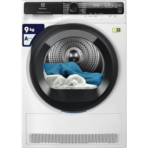 Electrolux DelicateCare Wäschetrockner 700 DelicateCare 9 kg EW7HA59GY, Klasse A+++, SensiCare- und MixCare-Technologie, WLAN-Konnektivität mit App, SmartSelect, Geräuschpegel 63 dB, Wärmepumpe, 850 x