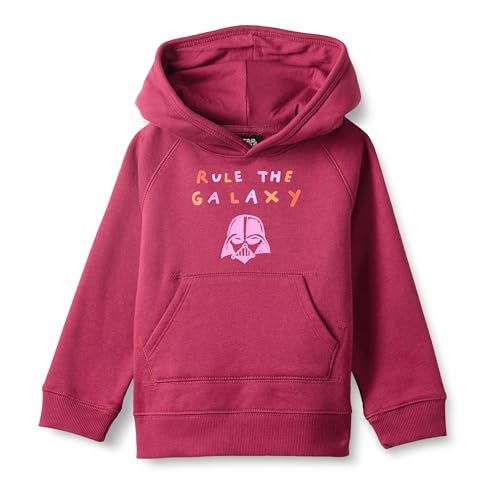 Image of Amazon Essentials Disney | Marvel | Star Wars | Frozen | Princess Girls and Toddlers' Fleece Pullover Hoodie Sweatshirt