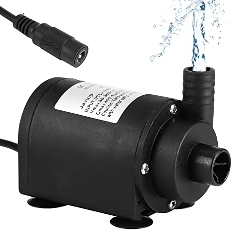 Ultraleise Mini Wasserpumpe für Aquarien, 1000L/h Kleine Wasserpumpe, 7 m Mini-Tauchwasserpumpe, DC 24 V bürstenlose Warmwasser zirkulations pumpe, kleine Tauchpumpe für Aquarien