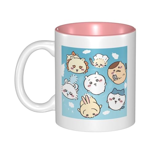 マグカップ ちいかわ コーヒーカップ 陶磁器 ミルクコップ おしゃれ 持ちやすい 耐熱 耐冷 人気 かわいい プレゼント 母の日 記念日 電子レンジ対応 330ml