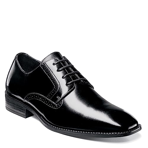 Stacy Adams Men's Ardell Slip Resistant Plain Toe Oxford, Black, 12 M US, Black, 12 by Stacy Adams - Image 2