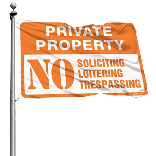 Tenture murale Private Property pour stopper les intrusions dans la chambre d'ado