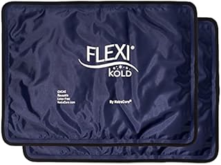 FlexiKold Ice Pack (Standard ) - Reusable Gel Cold Pack for First Aid, Sports Injuries, Pain Relief and Cold Therapy - (36.8 cm x 26.5 cm)