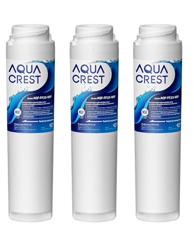 AQUA CREST GSWF Refrigerator Water Filter Replacement for GE GSWF Smart Water 238C2334P001 Kenmore 46-9914 469914 9914 3 Filters (Package May Vary)