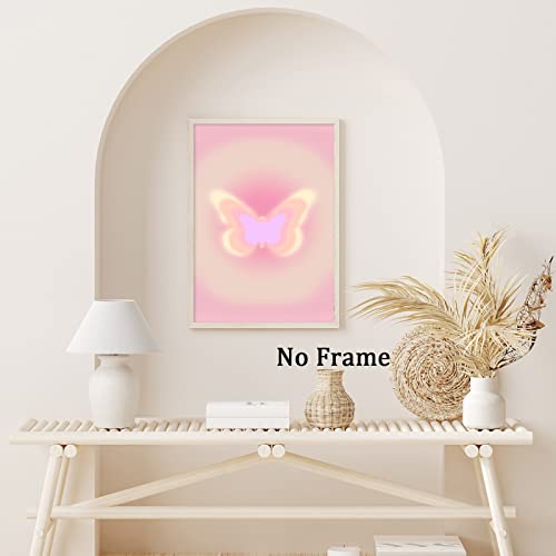 Angel Numbers Art Aura Energy Spiritual Gradient Print Angel Numbers Canvas Wall Art Aura Spiritual Poster Angel Numbers Pictures Gradient Painting Colorful Gradient Aura Artwork 16X24Inchx3 No Frame #TOP6