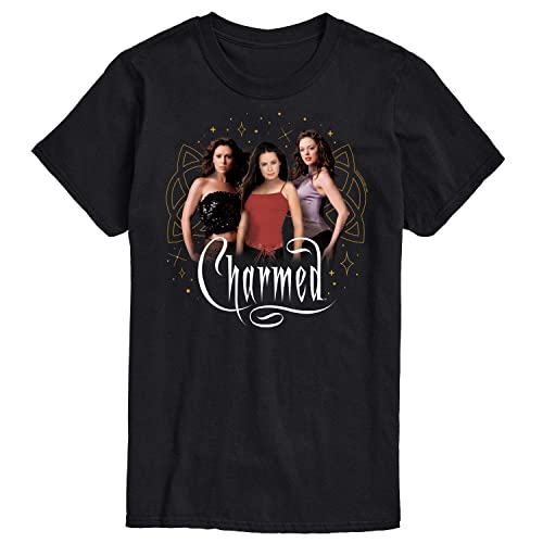 HYBRID APPAREL - Charmed - Three Sisters - Piper, Prue, & Phoebe - Men's Short Sleeve Graphic T-Shirt