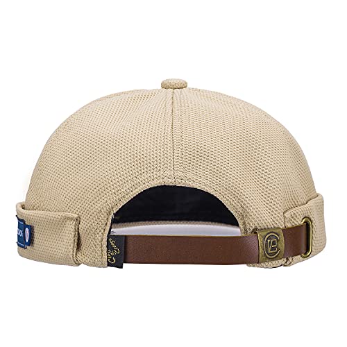 Image of CLAPE Watch Cap Work Beanie Corduroy Docker Leon Brimless Hat Rolled Cuff Harbour Hat