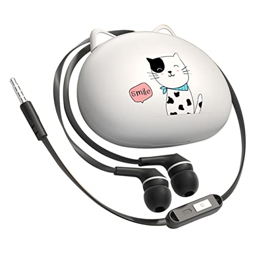 ULDIGI Auriculares Universales con Cable Sobre La Oreja con Micrófono