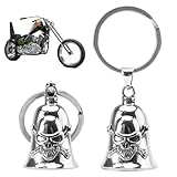 Photo Gallery daklunar 2 campanelle per moto guardian bell, in acciaio inox, per motocicletta, portafortuna, campanella per bicicletta, campana protettiva angelo, portafortuna, portachiavi per cambiatore (style-b) Photo Gallery daklunar 2 campanelle per moto guardian bell, in acciaio inox, per motocicletta, portafortuna, campanella per bicicletta, campana protettiva angelo, portafortuna, portachiavi per cambiatore (style-b)