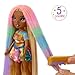 Rainbow High Hair Chalk & Style Meline – Rainbow & Gold 11” Doll. Washable Rainbow Hair Chalk, Color, Style, Play, Rinse & Repeat. Kids Gift 4-12+