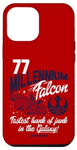 Coque iPhone 12 Pro Max Star Wars Faucon Millenium rouge pour éviter les rayures au quotidien
