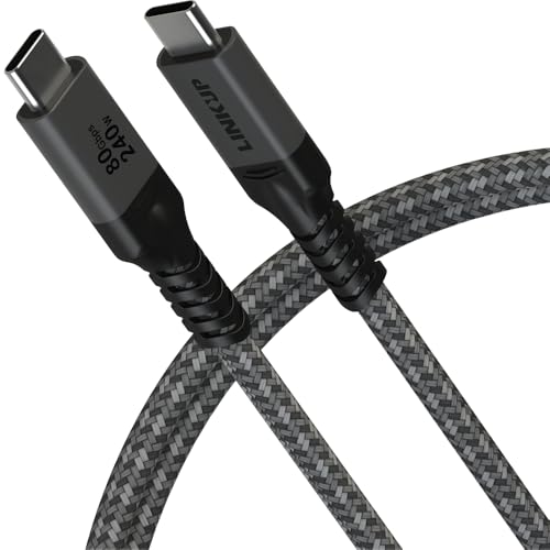 LINKUP USB 4 Kabel 80 Gbps 240W Grau