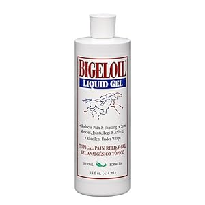 Absorbine Bigeloil Liniment Gel, Refreshing Topical Rub for Sore Muscles, Joints & Arthritis Pain, 14oz Bottle