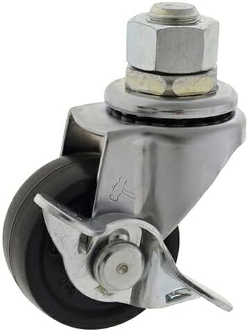 キャスター 自在 エラストマー車輪 (差し込みタイプ) 415EA-L65 [4個] 八幡ねじ YAHATA DIY 4956237