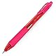 Pentel - Energel X BL107 Gel-Tintenroller, einziehbar, 0,7 mm, rosa Tinte, 3 Stück