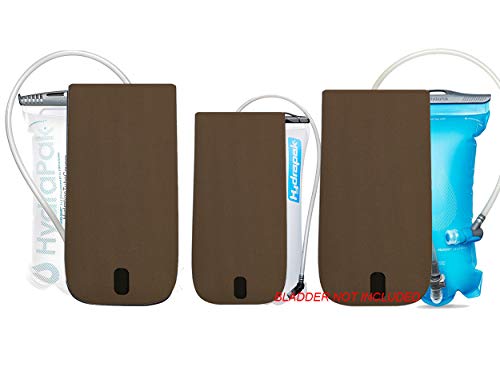 Hydration Tube Covers Bladder Insulators are Compatible with Hydrapak Water Bladder Reservoir (Coyote Brown, 50oz / 1.5L)